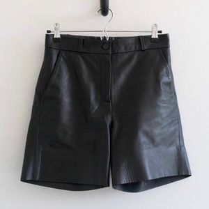 COS Leather Shorts in Size 8